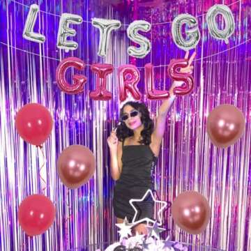 Let's Go Girls Bachelorette Party Decorations for Bridal Shower