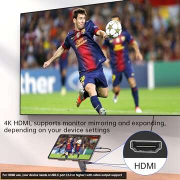 Universal 7-in-1 Docking Station for iPad & Galaxy Tab