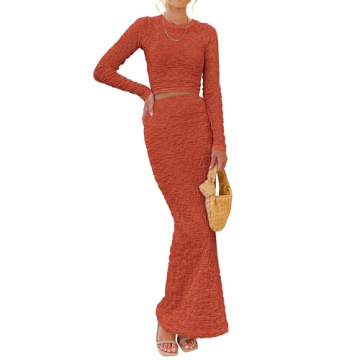 Stylish BTFBM 2 Piece Fall Outfits for Women 2023