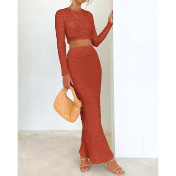 Stylish BTFBM 2 Piece Fall Outfits for Women 2023