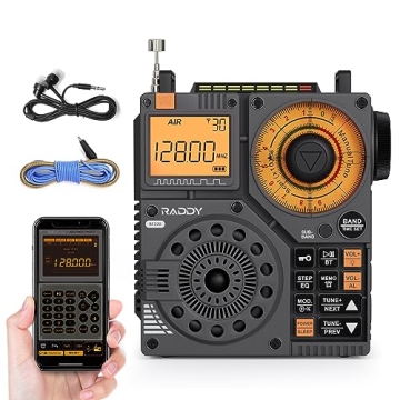 Raddy RF320 APP Control Shortwave Radio with Bluetooth and Antenna