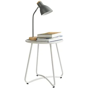 Shop HollyHOME Round Patio Snack Table with Adjustable Height