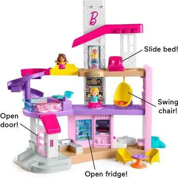 Interactive Barbie Little DreamHouse for Toddlers