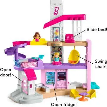 Interactive Barbie Little DreamHouse for Toddlers