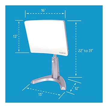 10,000 LUX Bright Light Therapy Lamp for Energy & Mood