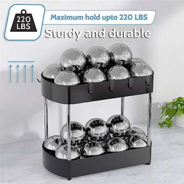 Durable JZVXX Under Sink Organizers for All Cabinets