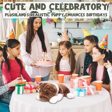 Plushland Bulldog Stuffed Toy for Kids and Dog Lovers