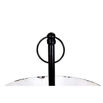 Farmhouse Style Creative Co-Op 2 Tier Metal Tray