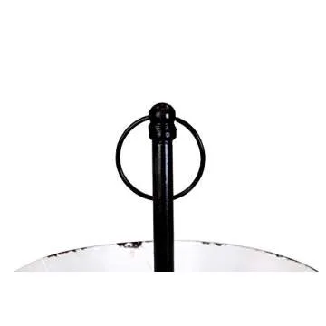 Farmhouse Style Creative Co-Op 2 Tier Metal Tray