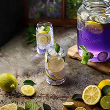 Le'raze 16oz Glass Set - Stylish, Durable & Gift-Ready