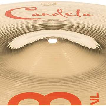 Meinl Percussion CA18CR Candela Percussion Crash/Ride, 18-Inch