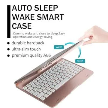 NOKBABO iPad Keyboard Case for 9.7 inch iPads