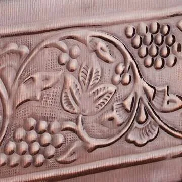 Old Dutch Antique Copper Two Bottle Wine Chiller Elegant Design