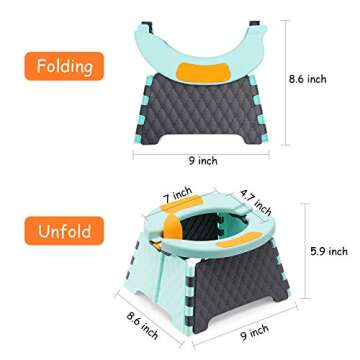 Portable Toddler Potty Training Seat for Easy Travel