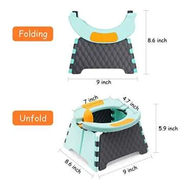 Portable Toddler Potty Training Seat for Easy Travel