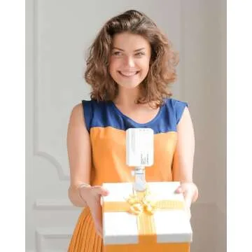 TeoTeeo Rechargeable Selfie Light - 80 LED Clip-On Phone Light,- Illuminate Your iPhone Experience, Ideal for TikTok, Makeup, Live Stream, Vlog Brilliance