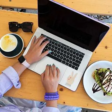 TELETIES - Large Spiral Hair Coils - Ponytail Holder Hair Ties for Women - Phone Cord Hair Ties - Strong Grip, No Rip, Water Resistant, No Crease Hair Tie Coils - 3 pack (For the Love of Nudes)