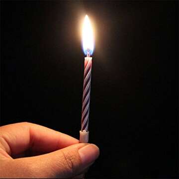 20PCS Magic Relighting Candles for Birthday Fun