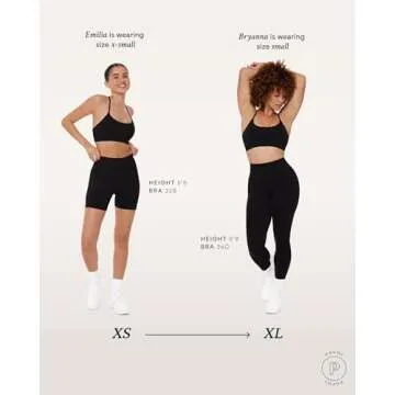 PAVOI ACTIVE Seamless Medium Support Sports Bra for Women