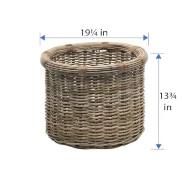 Versatile KOUBOO Rattan Basket for Stylish Storage Solutions