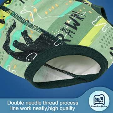 MooMoo Baby 8 Packs Toddler Training Pants for Boys & Girls