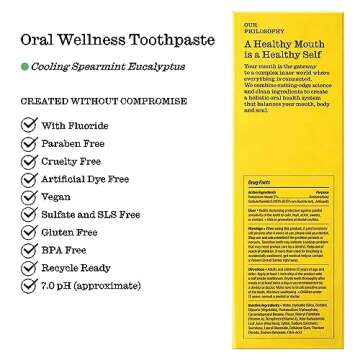 Twice Vegan Toothpaste for Sensitive Teeth & Whitening
