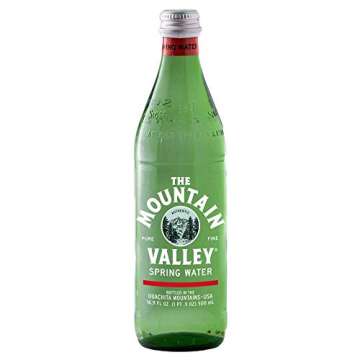 Mountain Valley Spring Water in Eco-Friendly Glass Bottles