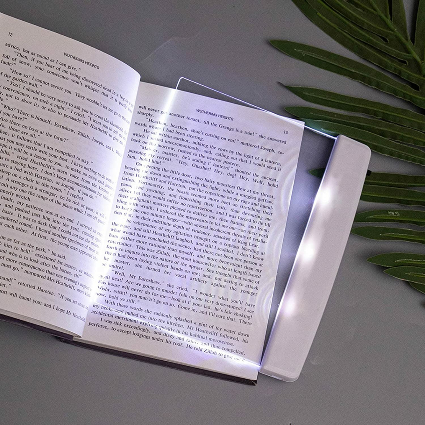 Juesi Flat Book Light - Wireless LED Reading Illuminator