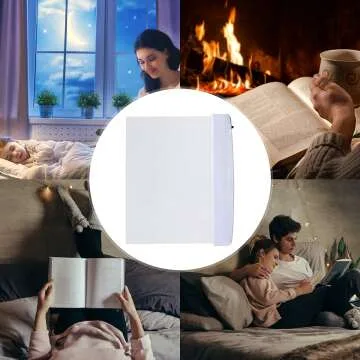 Juesi Flat Book Light - Wireless LED Reading Illuminator