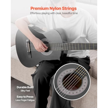 VEVOR 38 Inch Beginner Acoustic Guitar Complete Starter Kit