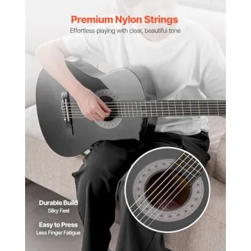 VEVOR 38 Inch Beginner Acoustic Guitar Complete Starter Kit