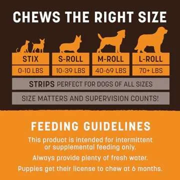 Earth Animal No Hide Stix Chicken Flavored Natural Rawhide Free Dog Chews Long Lasting Chew Sticks | Treats for Small Dogs and Cats | Great for Aggressive Chewers (3 Pack)