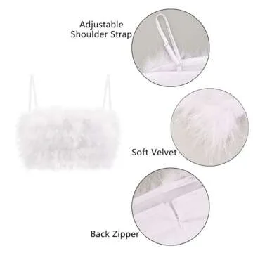 Stylish Giovacker Women's Crop Top for Festivals