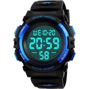 Waterproof Kids Digital Watch for Boys and Girls