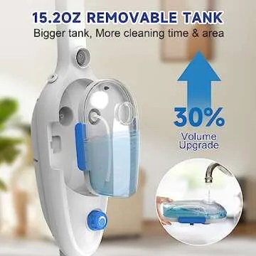 Versatile Neugo 1200W Steam Mop for Multi-Surface Cleaning