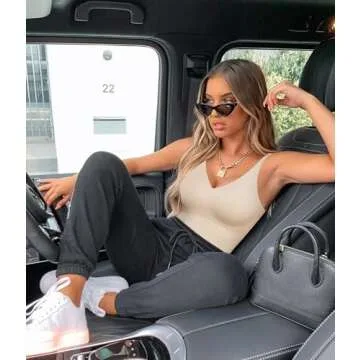 LODAY Compression Tank Tops for Women Seamless Shapewear