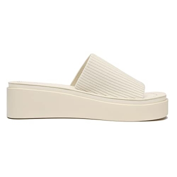 Athlefit Women's Slip On Comfort Platform Sandals