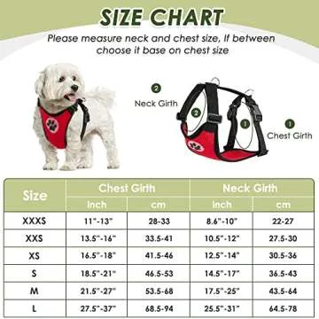 SlowTon Dog Seat Belt Harness for Car, Dog Car Harness Adjustable Mesh Breathable & Dog Seatbelt Safety Tether with Elastic Bungee for Small Medium Large Pets(Red, Single Clip, M)