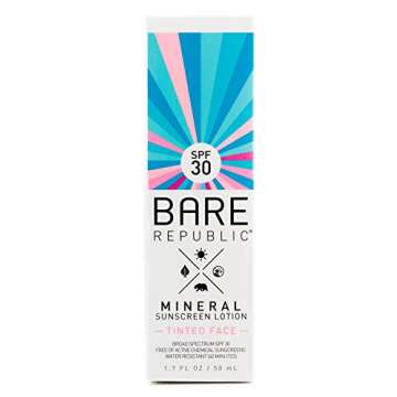 Bare Republic Mineral Tinted Face Sunscreen Lotion SPF 30 (1.7 oz)