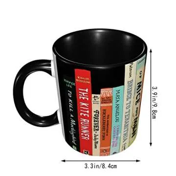 Funny Banned Book Coffee Mug 11oz for Office and Home
