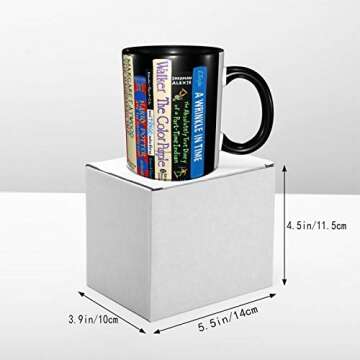 Funny Banned Book Coffee Mug 11oz for Office and Home