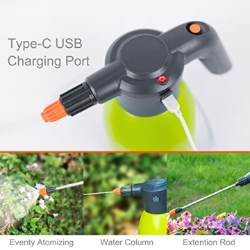 HIFAY ES2-PRO Electric Spray Bottle - Rechargeable & Versatile