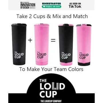 LoudCup 20 oz Tumbler & Stadium Horn - Game Day Fun