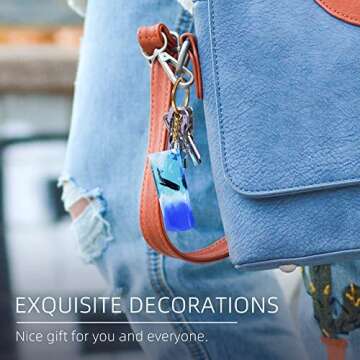 LET'S RESIN Tumbler & Keychain Silicone Molds for Creative Crafts