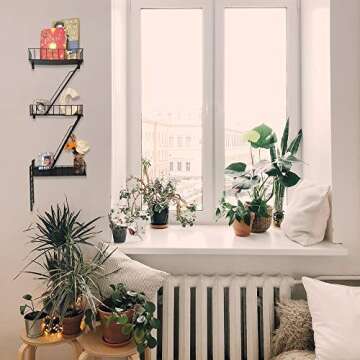 Modern City Style Fire Escape Decorative Shelf. Bring The City Vibe Into Your Home With This Easy to...