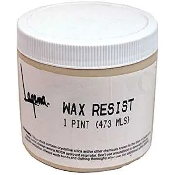 Laguna Clay Company Wax Resist for Pottery - Perfect for Artists and Hobbyists