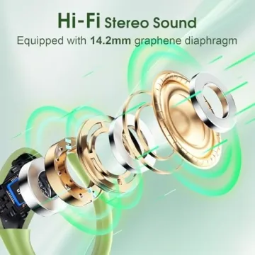 Aptkdoe Wireless Earbuds: 75hrs Battery & Deep Bass