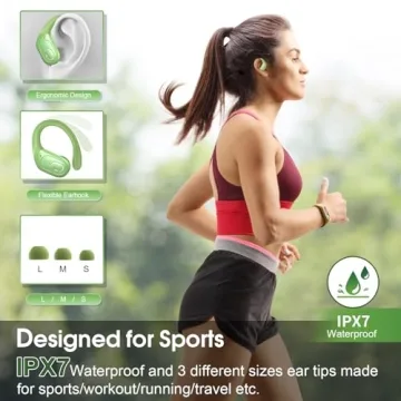 Aptkdoe Wireless Earbuds: 75hrs Battery & Deep Bass