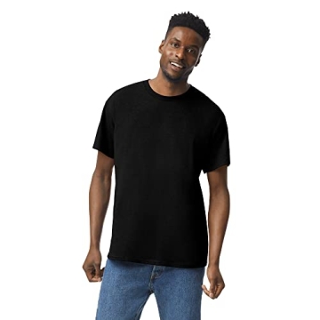 Gildan Black Heavy Cotton T-Shirt G5000 10-Pack