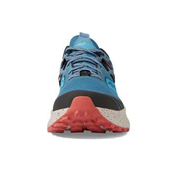 Saucony Women's Ride 15 TR Trail Running Shoe, Mist/Ember, 9.5